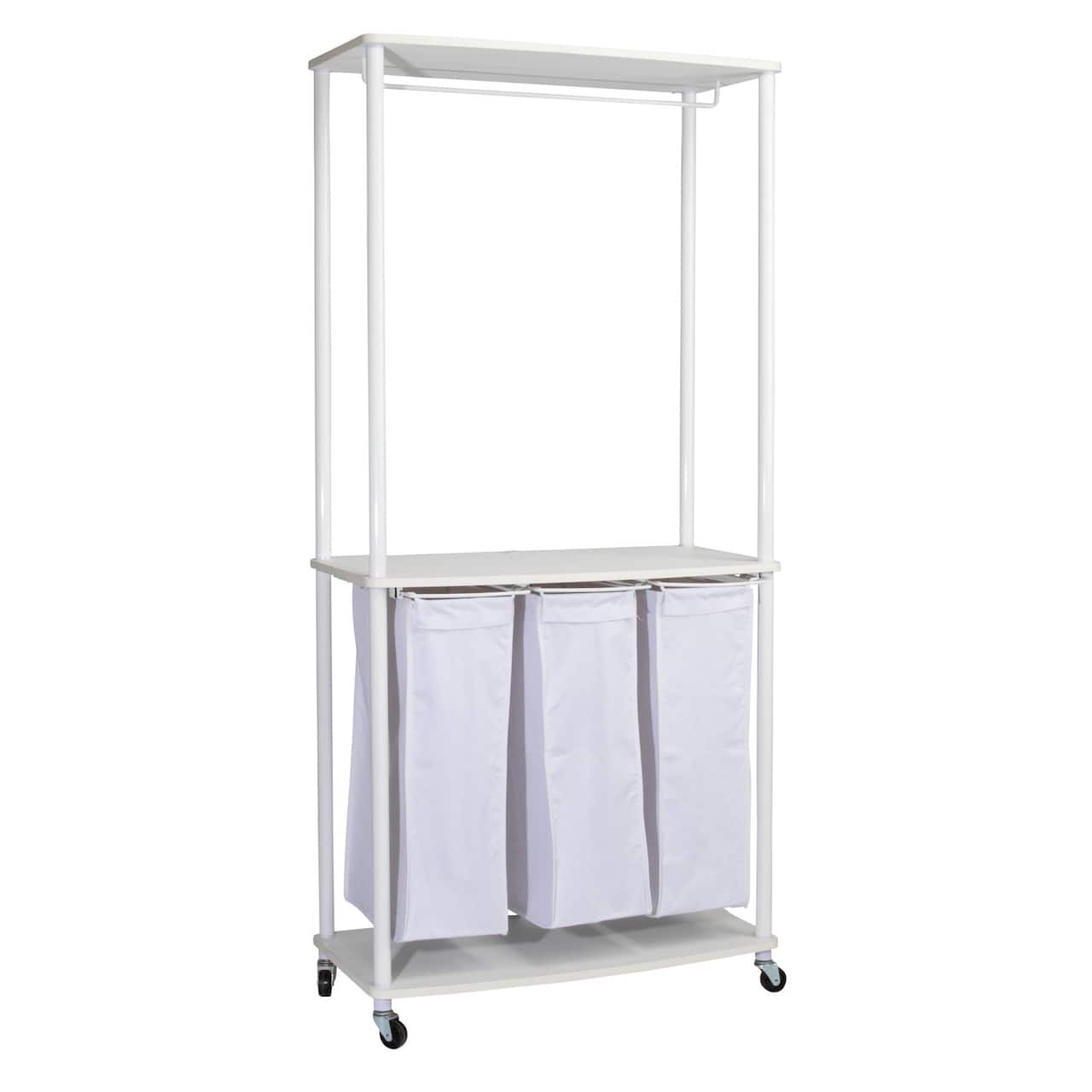 Household Essentials 3-Bag Laundry Center